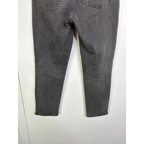 Madewell Jeans Womens 25P Perfect Vintage Denim Washed Gray  Tapered Ankle - Picture 6 of 10